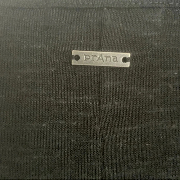 Prana Gray Chic Dress Size Medium Faux Wrap Teacher - Picture 7 of 7